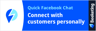 Facebook Chat by Beeketing app banner