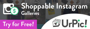 Shoppable Instagram by UrPic app banner