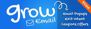 Email Popup by Grow app banner