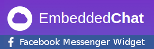Embedded Chat Facebook Widget app banner