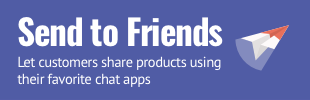 SendToFriends app banner