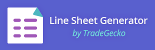 Wholesale Line Sheet Generator app banner