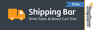 Shipping Bar by ShopStorm app banner