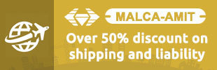 Malca-Amit Shipping Services app banner