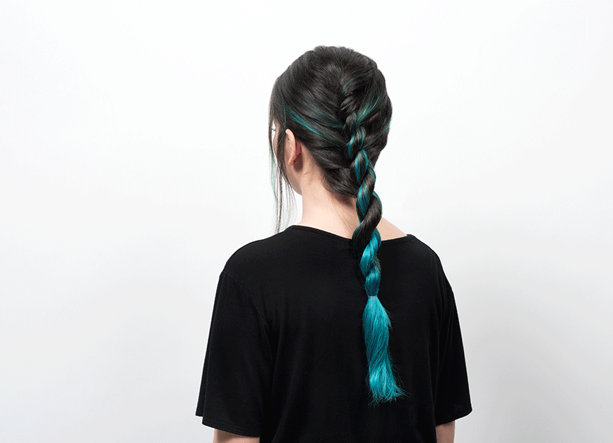 How to braid and volumize hair