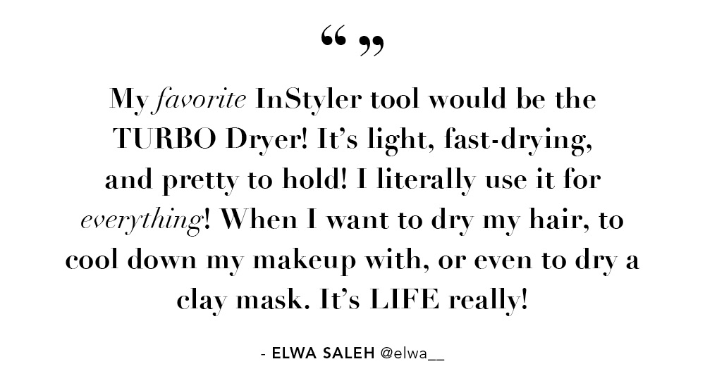 My favorite InStyler tool would be the TURBO Dryer! ItÃÂâÃÂÃÂÃÂÃÂs light, fast-drying, and pretty to hold!