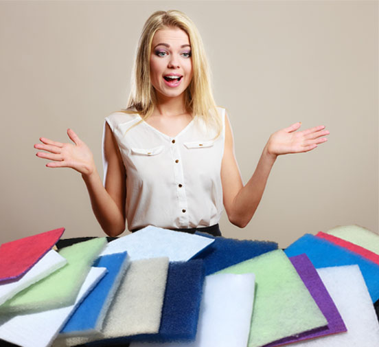 Aquarium Premium Filter Pads and Classic Bonded Filter Rolls