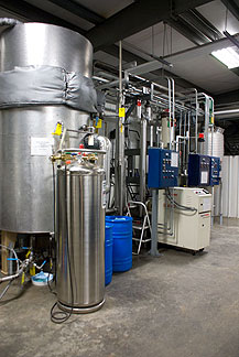 Emu oil refining facility