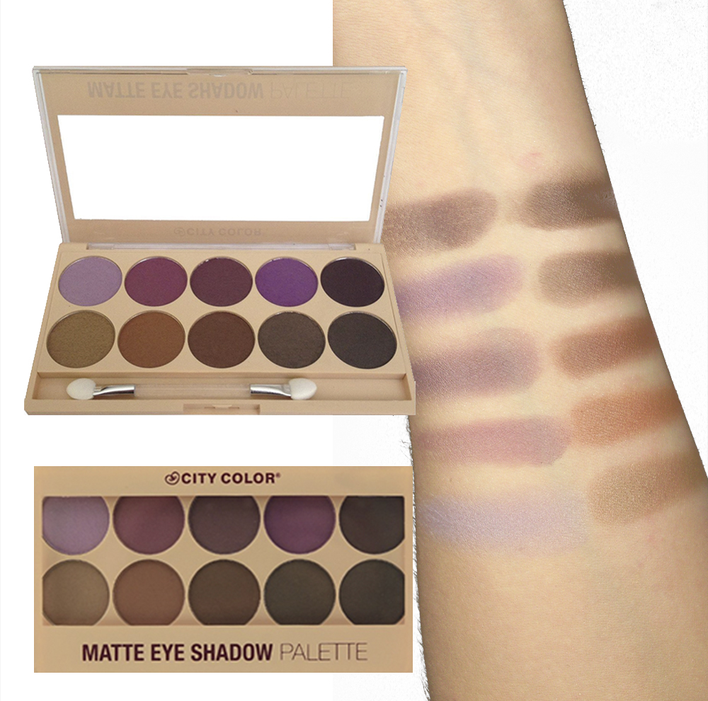 CITY COLOR Matte Eye Shadow Palette