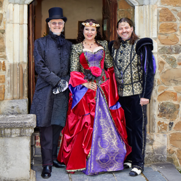 Victorian inspired coat for the bride's father looked amazing against Sonya & Kevin's brighter colours