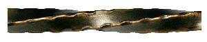 twist hammered rod