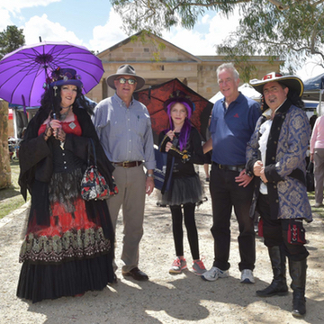 pirates and gypsies and baby bats all came out for back to hartley