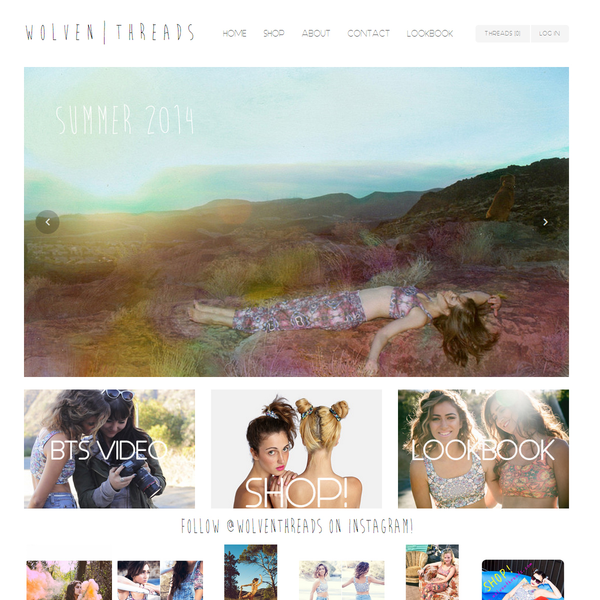 Wolven Threads - Custom Site ( wolven-threads.myshopify.com )