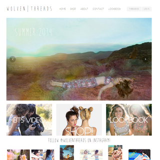 Wolven Threads - Custom Site ( wolven-threads.myshopify.com )