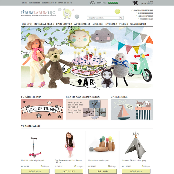 Lirumlarumleg website