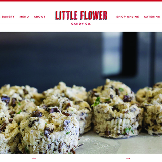 Little Flower Candy Co. a tiny cafe and candy kitchen on the edge of town in Pasadena