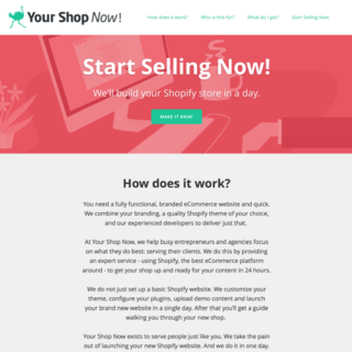 Your Shop Now