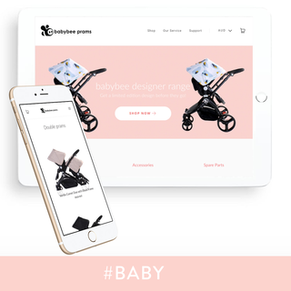 Shopify theme customisation for a pram company in Australia