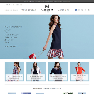 We rebuilt Madderson London's site to be fully responsive.