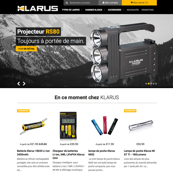 Homepage klarusfrance.com