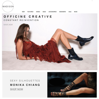Beverly Hills high-end fashion store website