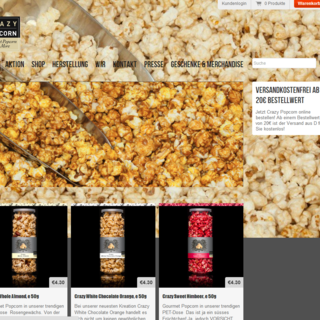 Crazy Popcorn Gourmet