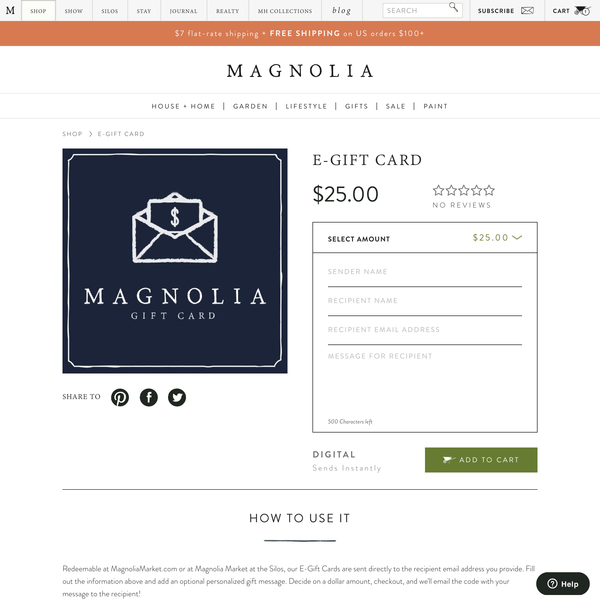 Pinterest-style catalog page with infinity-scroll