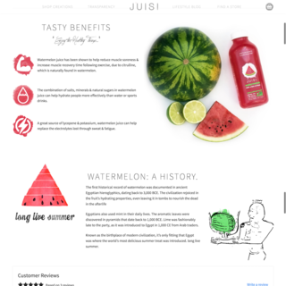 All about your product. 
