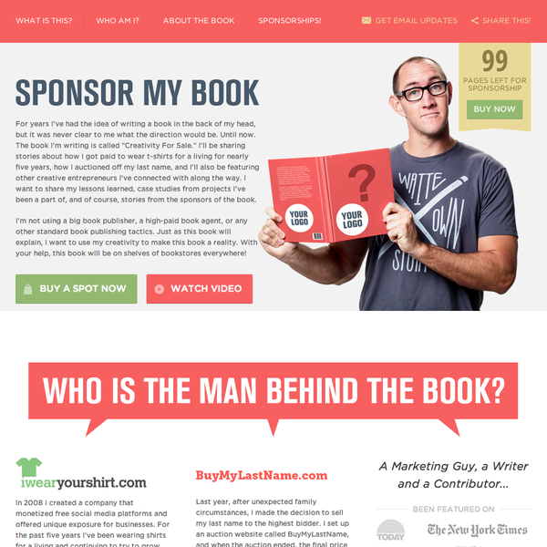 SponsorMyBook - http://www.sponsormybook.com
