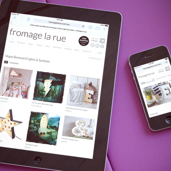 Fromage La Rue - Theme optimisations and styling updates.