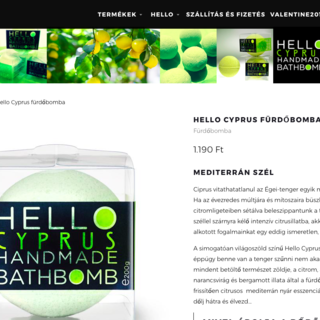 HelloSoap - Hungarian vegan natural soaps and batch bombs