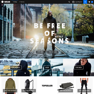 Shopify sections for the homepage – Freeletics Wear