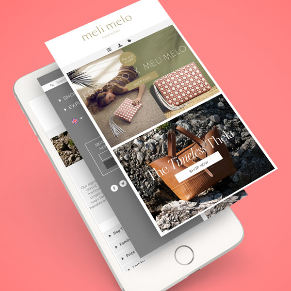 Meli Melo - Custom Theme Design & Build for the UK, China & US