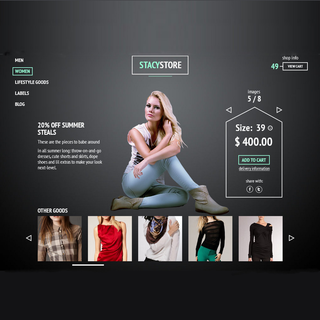 Custom web design and branding concept.