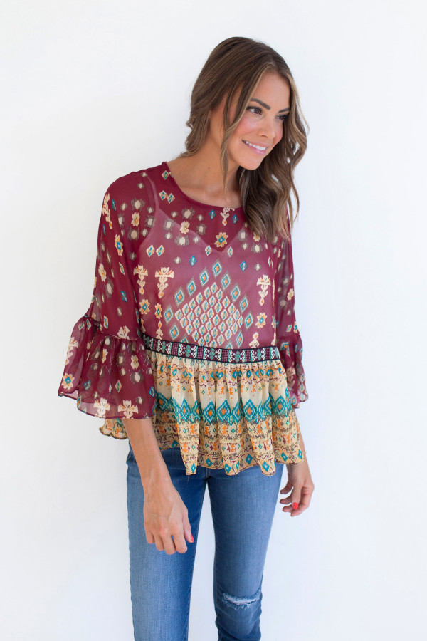 Amara Peplum