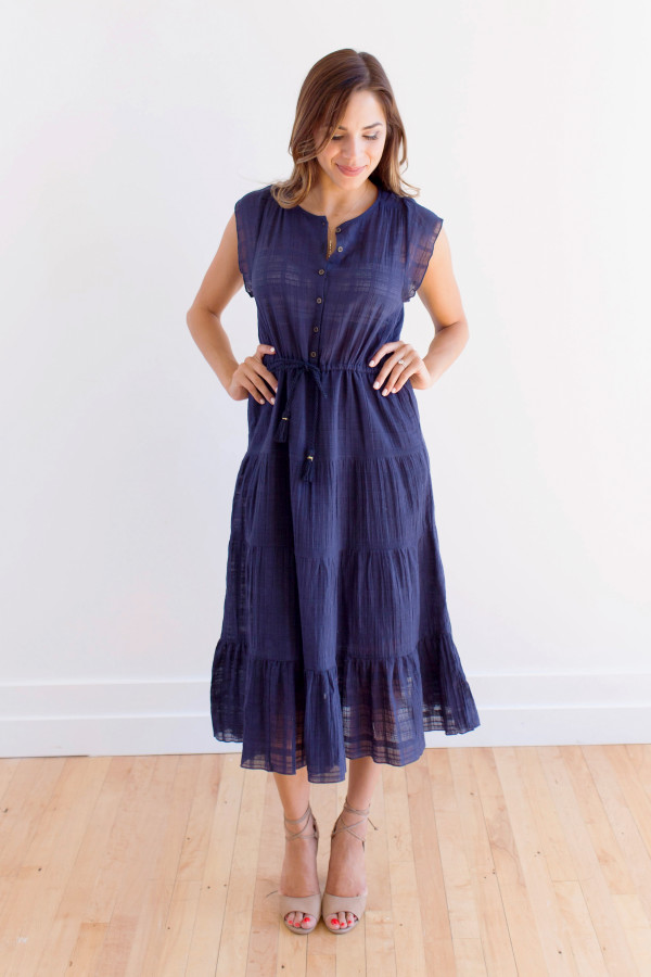 Ivy Dress (Navy)
