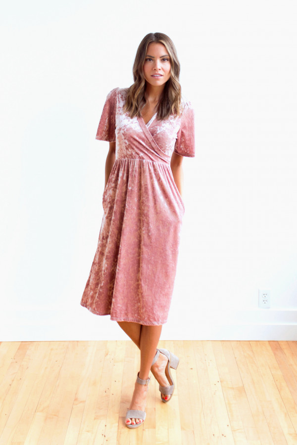 Viva La Velvet Dress