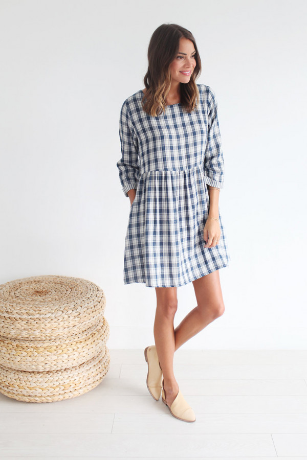 Essie Dress (Blue)