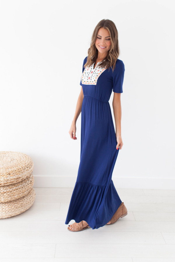 Moonchild Dress (Navy)