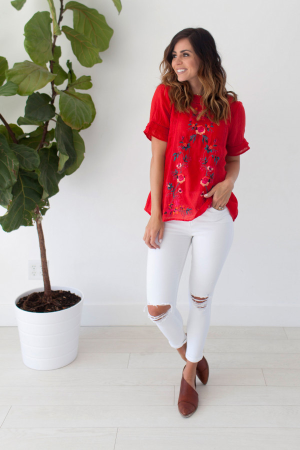 Blossom Top (Red)