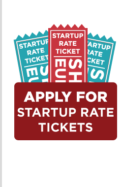 Apply for Startup Rate Tickets