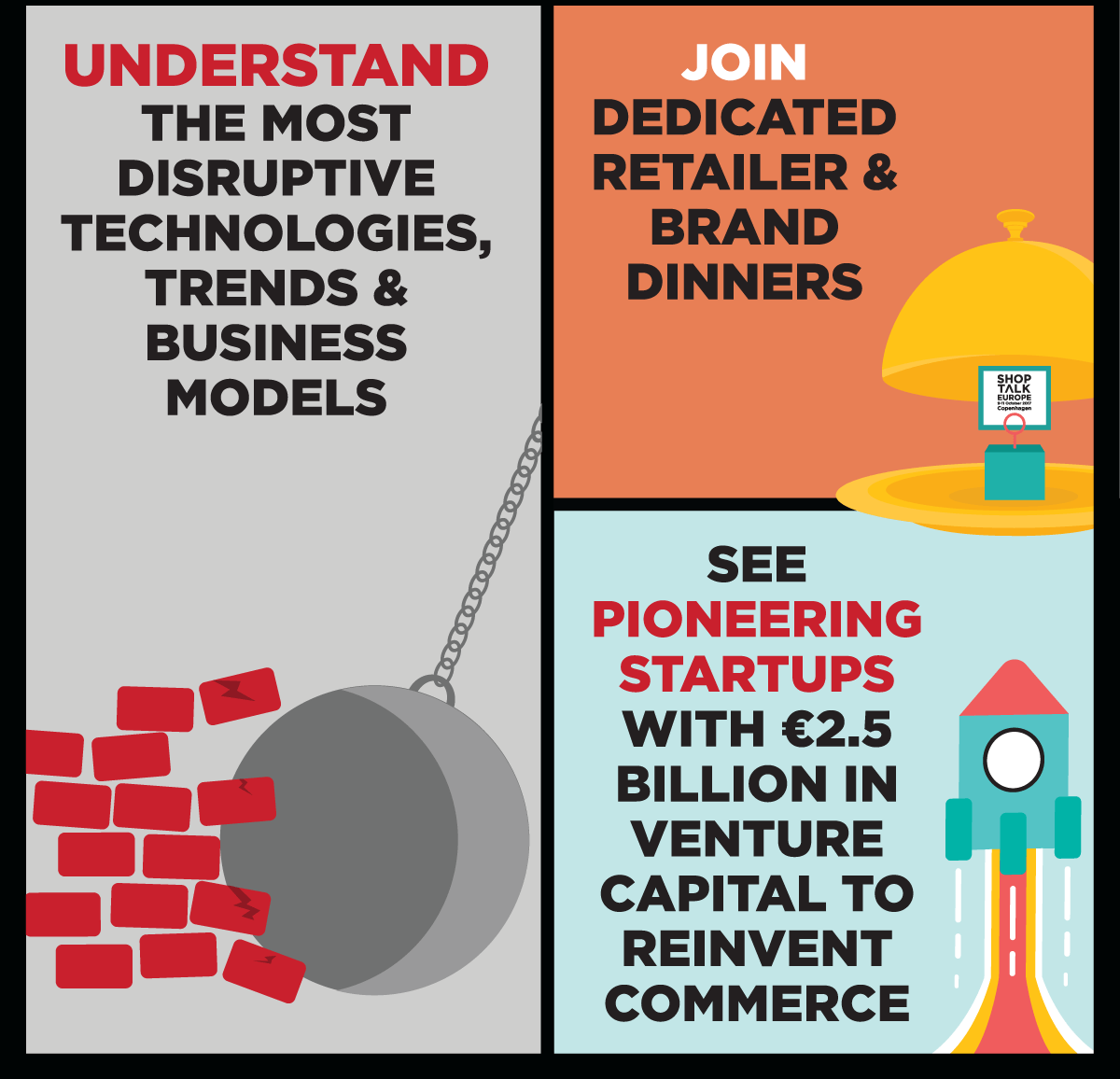Understand The Most Disruptive Technologies, Trends & Business Models -- Join Dedicated Retailer & Brand Dinners -- See Pioneering Startups With &euro;2.5 Billion In Venture Capital To Reinvent Commerce