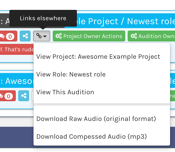 Casting Call Club What's new in version 2