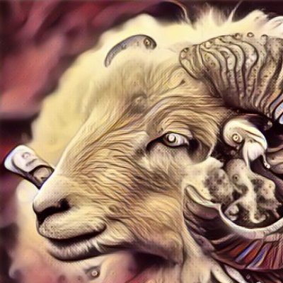 Digitize Sheep Art-illustration