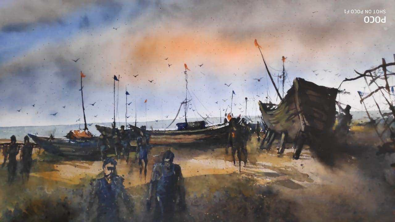 Day End-paintings Showflipper