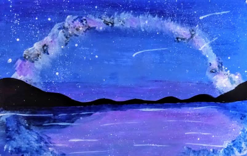 Mesmirizing Galaxy-paintings Showflipper