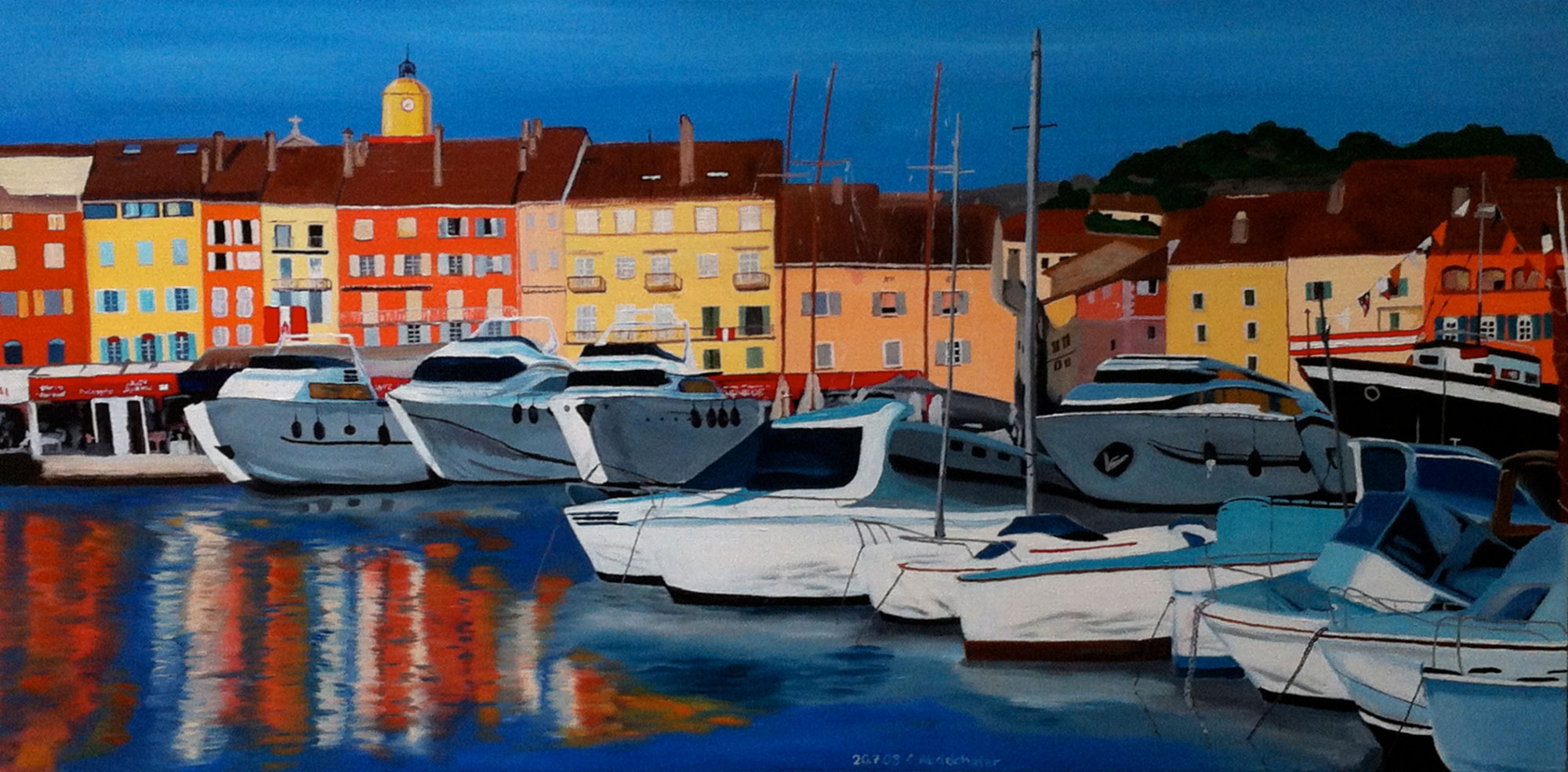 Saint Tropez-paintings Showflipper