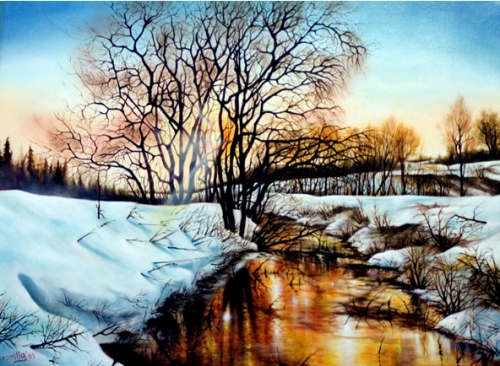Nature Landscape Painting 