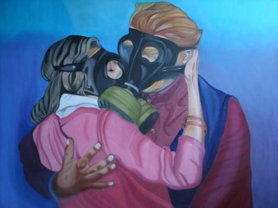 Le baiser version XXIeme Fine Art 