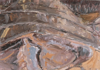 Inside the earth study Fine Art 